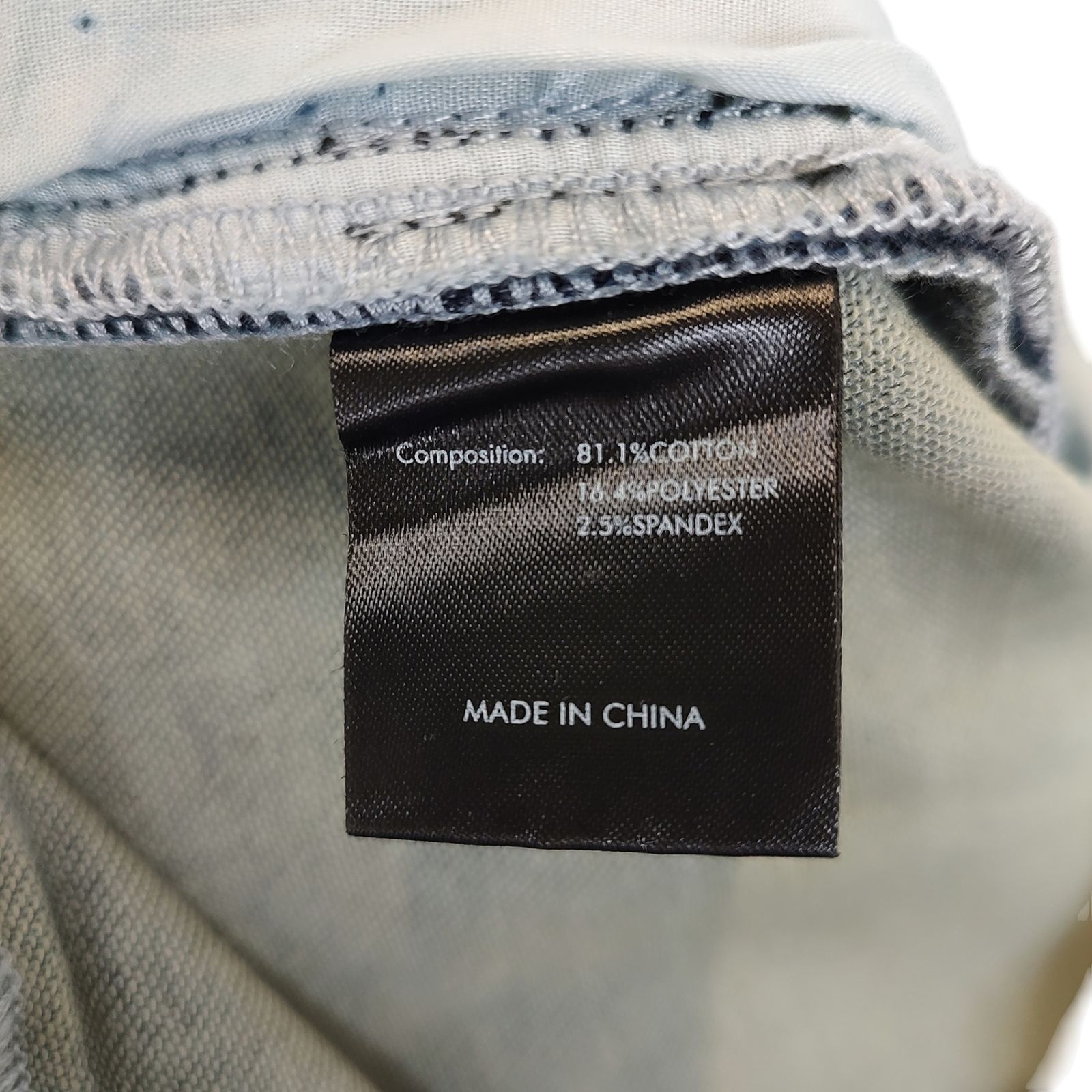BALR. ボーラー ダメージ デニム スウェット パンツ M インディゴ 