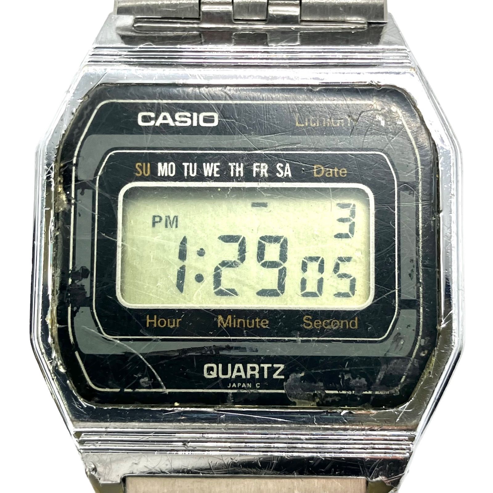 CASIO リチウムクオーツ 155 B817 チープカシオ 1984年製 - 腕時計