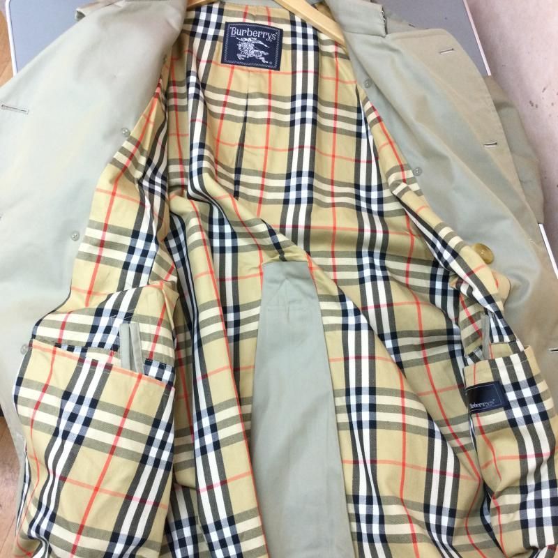 Burberrys　バーバリー トレンチコート ダブル バーバリーズ Burberrys バーバリー ダブルブレスト トレンチコート ライナー