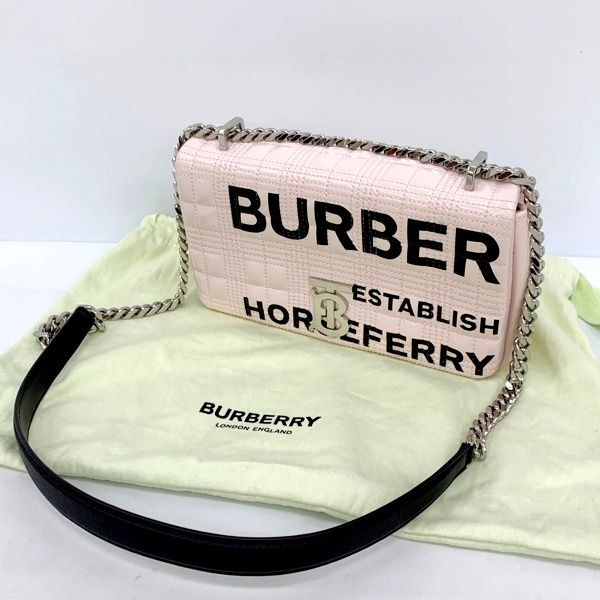 Burberry スモール ホースフェリープリントキルティングローラ Burberry スモール ホースフェリープリントキルティングローラ