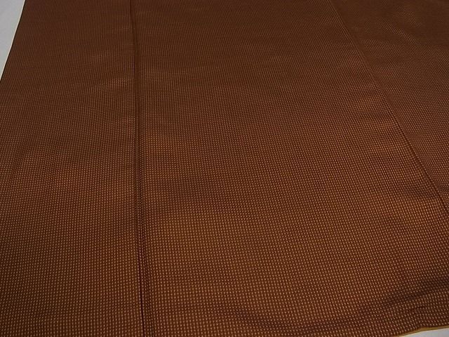 平和屋本店□希少 本場黄八丈 本高貴 染：西條謹一 機：菊池