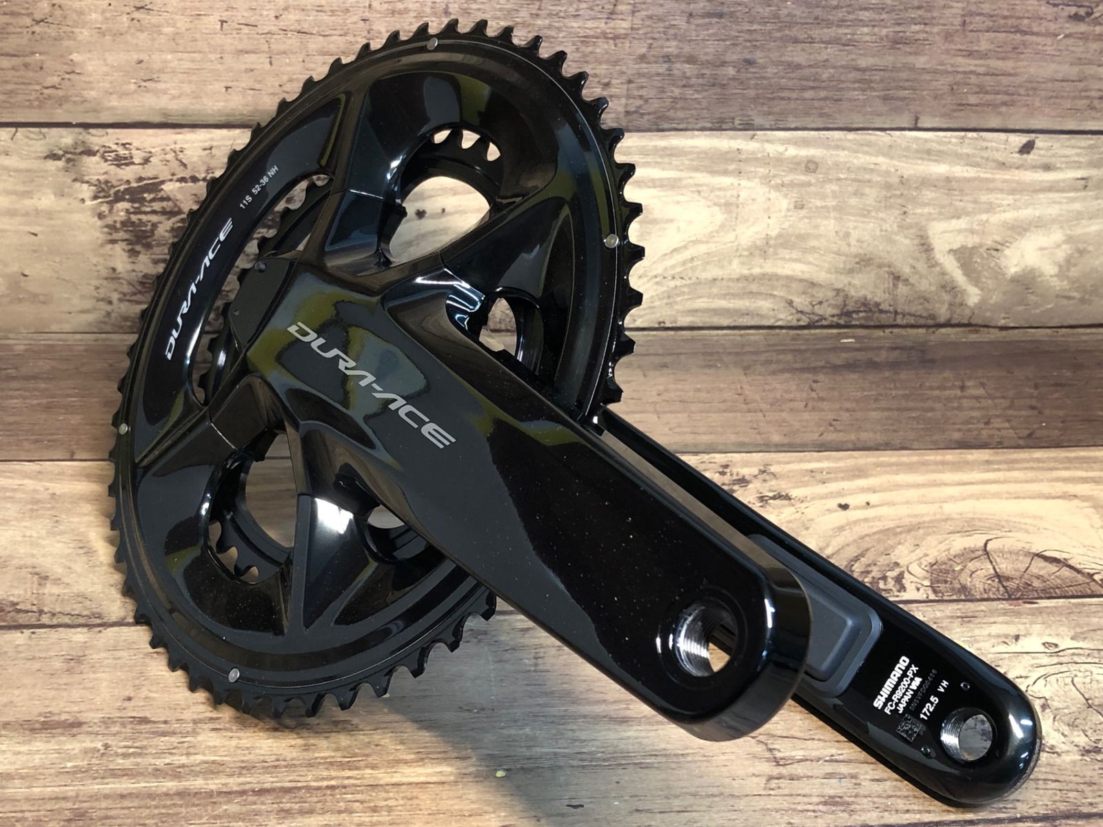 ID771 シマノ SHIMANO デュラエース DURA-ACE FC-R9200-PX クランクセット 2x11S 172.5mm 52/36T 両側計測パワーメーター付き※リコール対応品、未使用