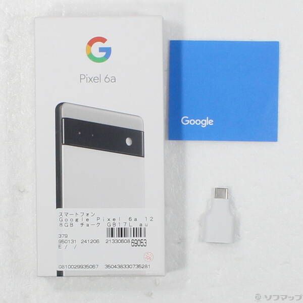 K272 AU SIMフリー 美品Google Pixel 6a 128GB 中古】SIMフリー au
