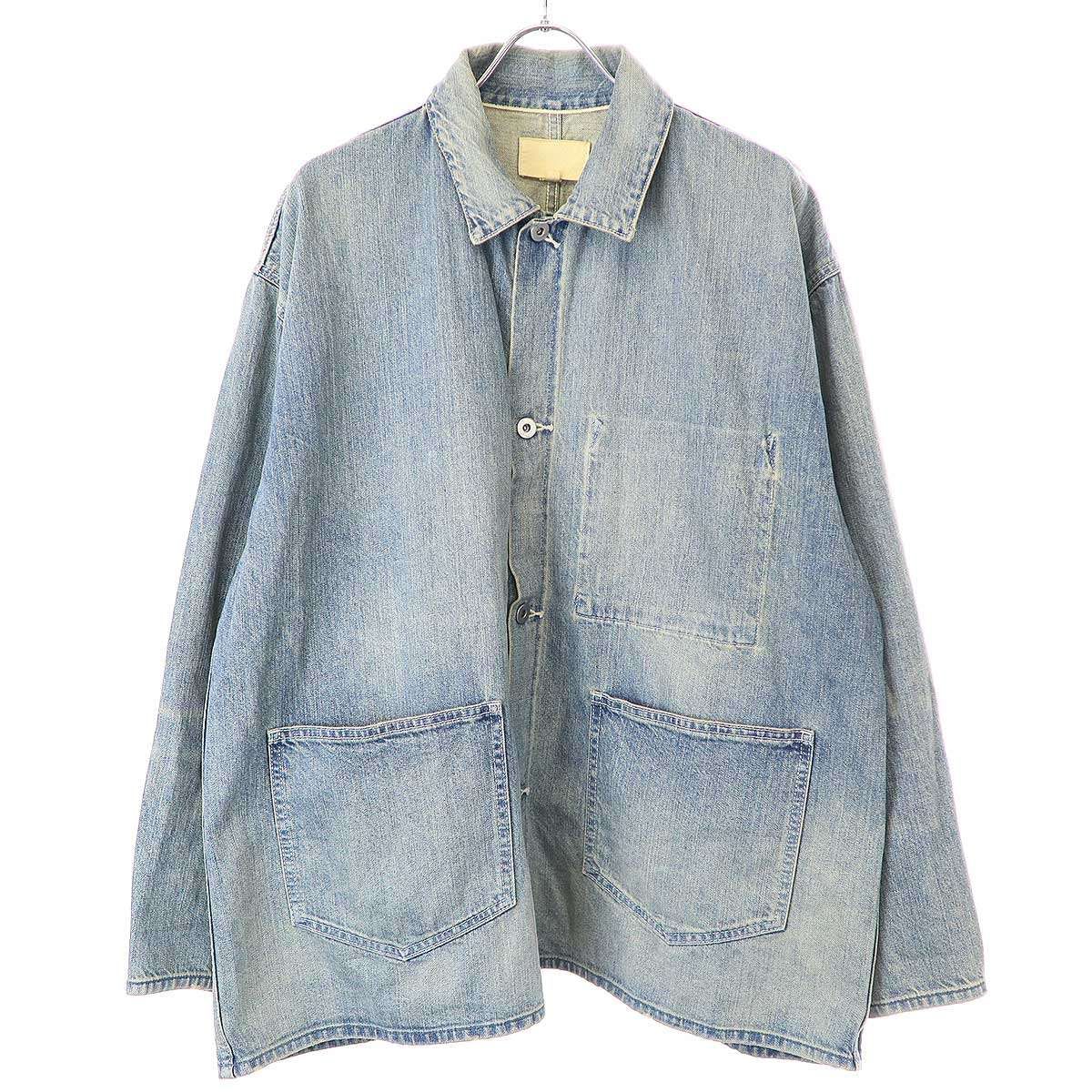 24SS ヨーコサカモト デニムカバーオール 2024SS】 YOKO SAKAMOTO (ヨーコサカモト) 