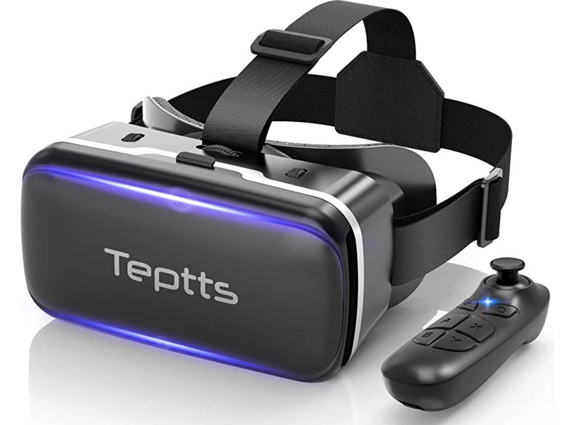 Teptts VRゴーグル】 VRヘッドセット VRヘッドマウントディスプレイ