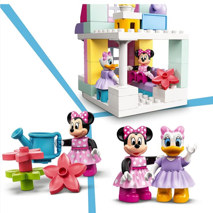 レゴ デュプロ 10942 ミニーのおうちとカフェ 知育玩具 - おもちゃ