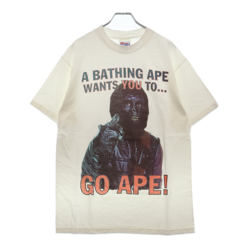 希少】90s USA製 Fuct ファクト 猿の惑星 プリント 半袖 Tシャツ