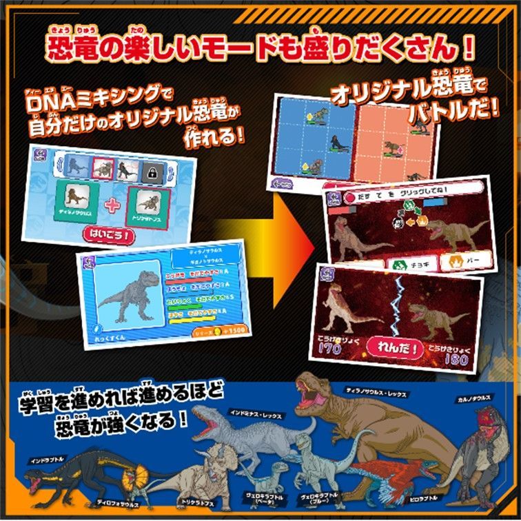 00101】タカラトミー ジュラシック・ワールド 恐竜マウスでスタディ