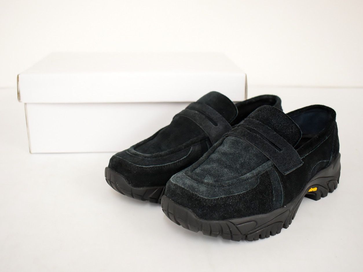 VIBRAM×OPENING ACT リアルレザースウェードローファー