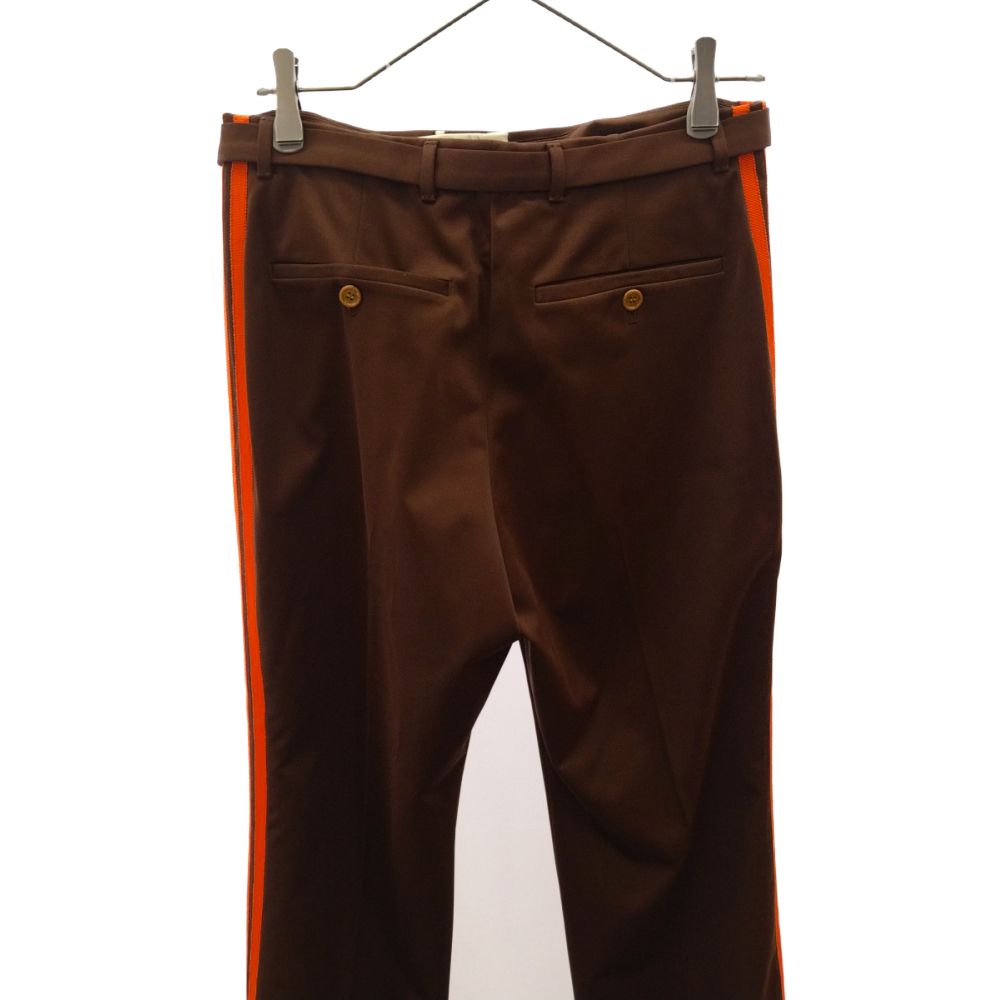 グッチ　ワイドパンツ GUCCI (グッチ) 22AW wide textured gabardine pants ワイド