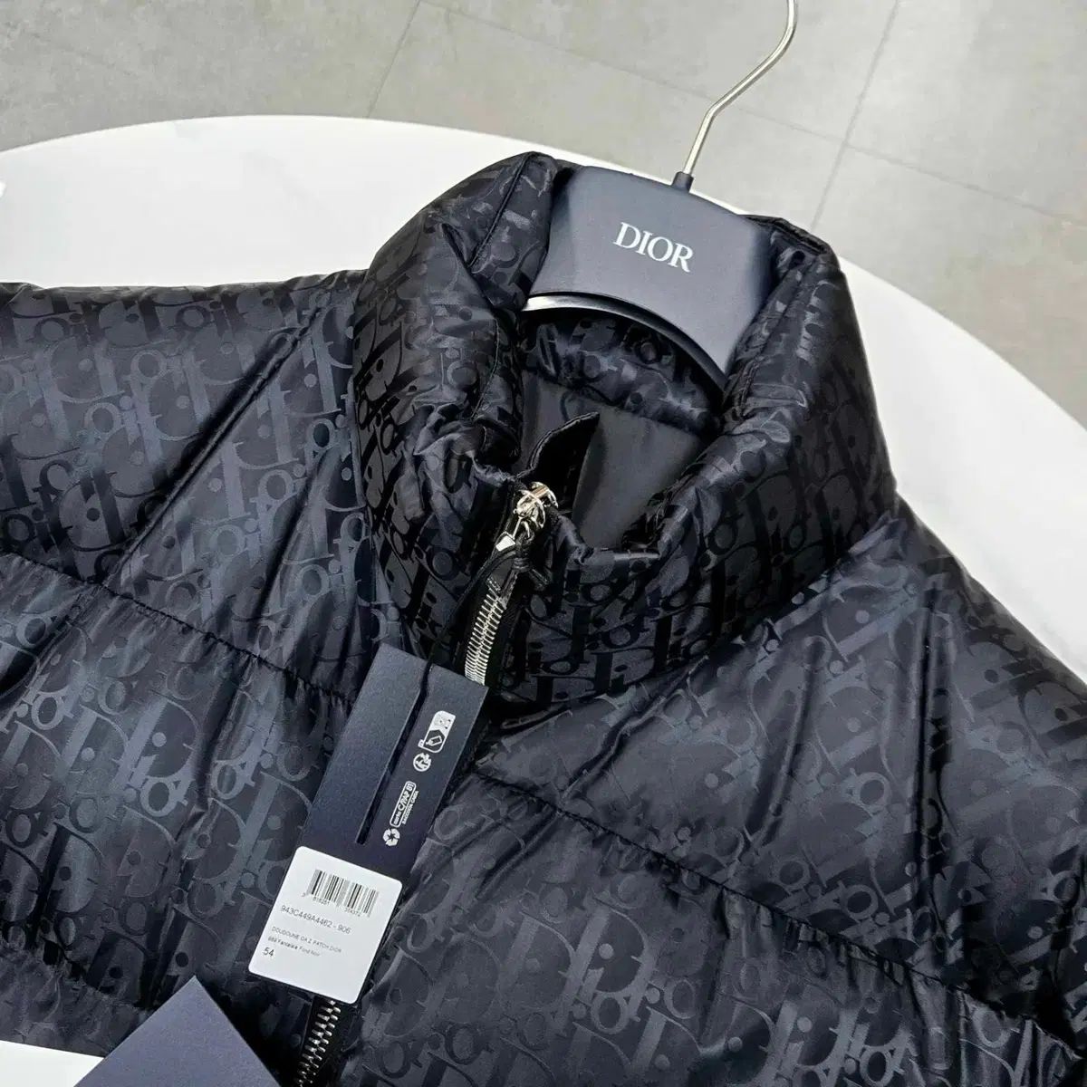 Dior オブリークジャガード ダウンジャケット 46サイズ クリスチャン