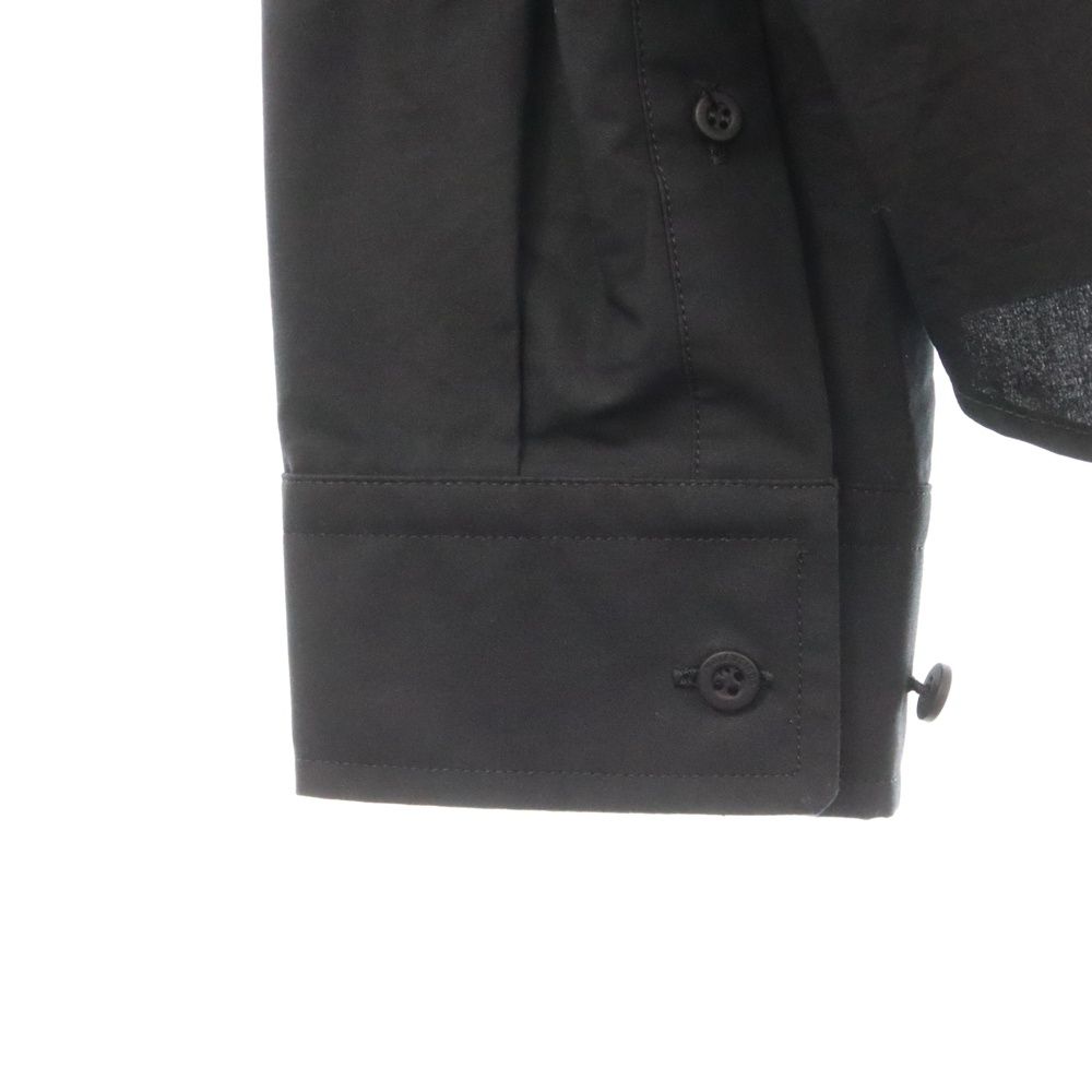 BALENCIAGA (バレンシアガ) テープロゴプリント長袖シャツ