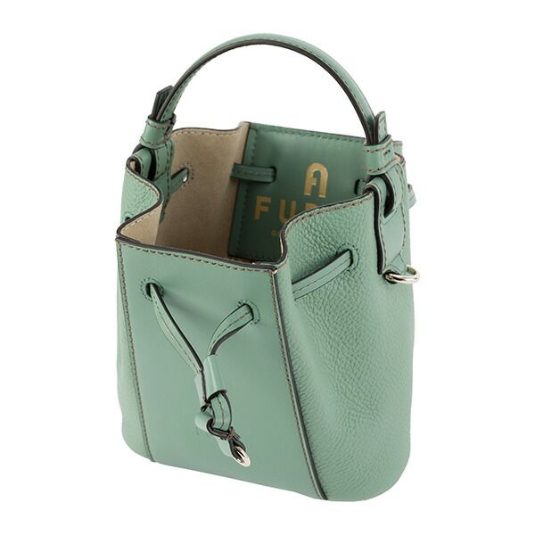 新品 フルラ FURLA ショルダーバッグ ミアステラ バケットバッグ ライトグリーン 黄緑 FURLA - 新品 フルラ FURLA ショルダーバッグ ミアステラ バケット