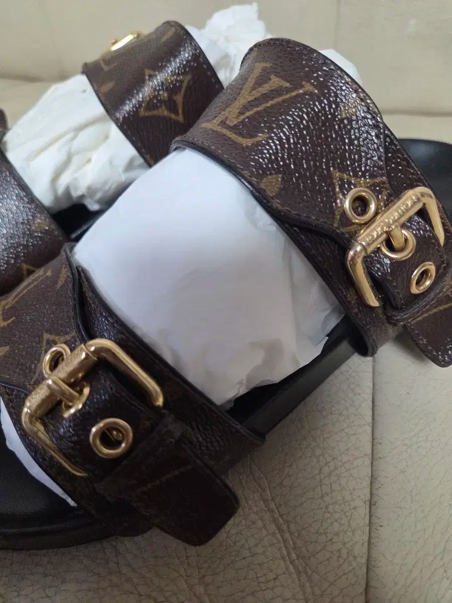 Louis Vuitton エスパドリーユサンダル ホワイト/ピンク Louis Vuitton