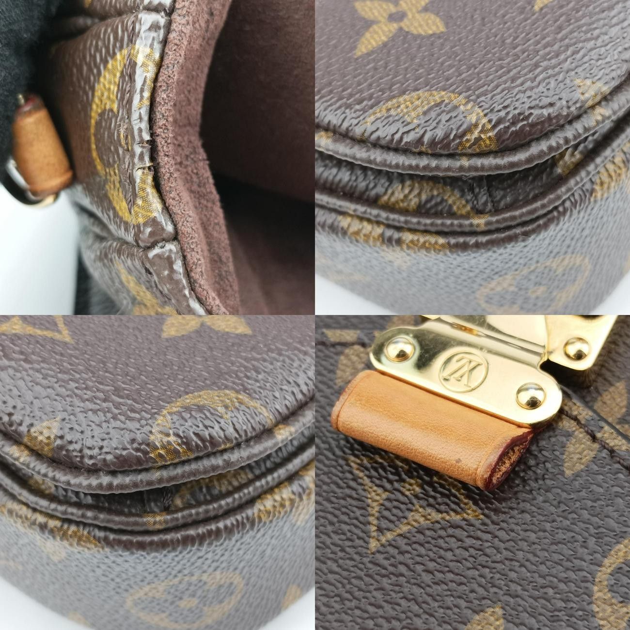 ルイヴィトンLouis VuittonポシェットメティスMMモノグラム