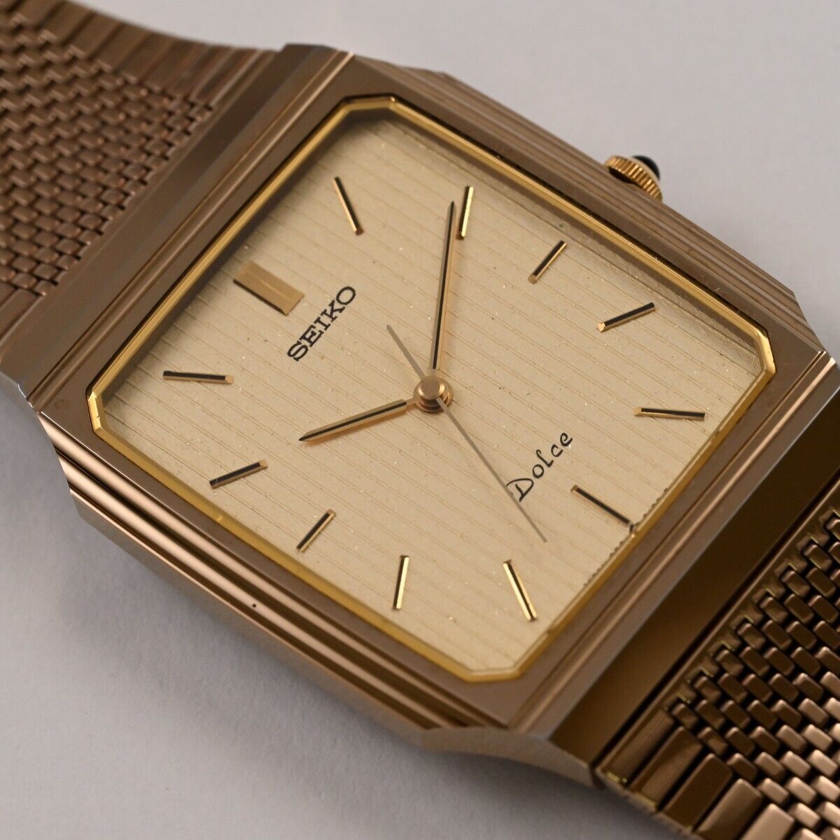 SEIKO】セイコー DOLCEドルチェ 28mm/5mm Tank Shape Dial