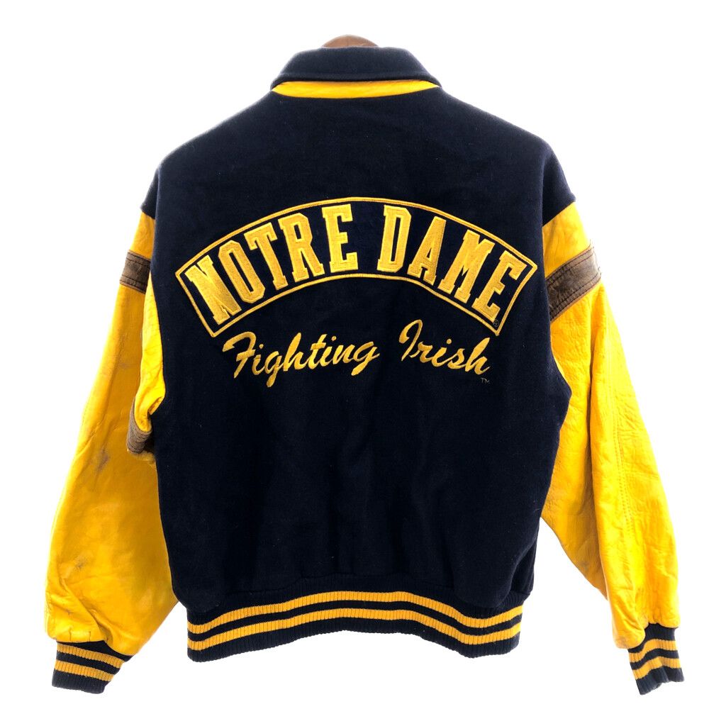 90年代 USA製 COOPER COLLEGIATE ノートルダム大学 ウール スタジアム