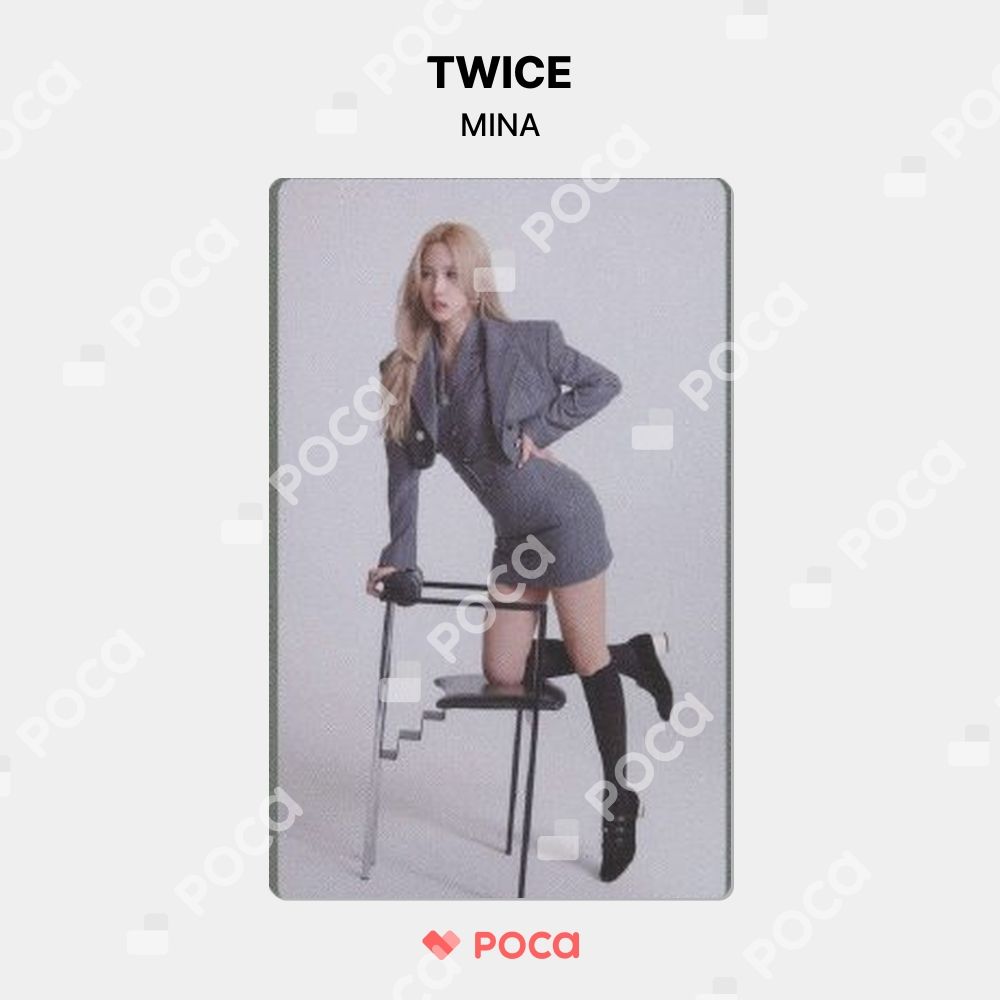 TWICE5 ミナ トレカ 4枚 クリアトレカ 1枚 TWICE ミナ トレカ READY TO BE 公式 トレカ - メルカリ