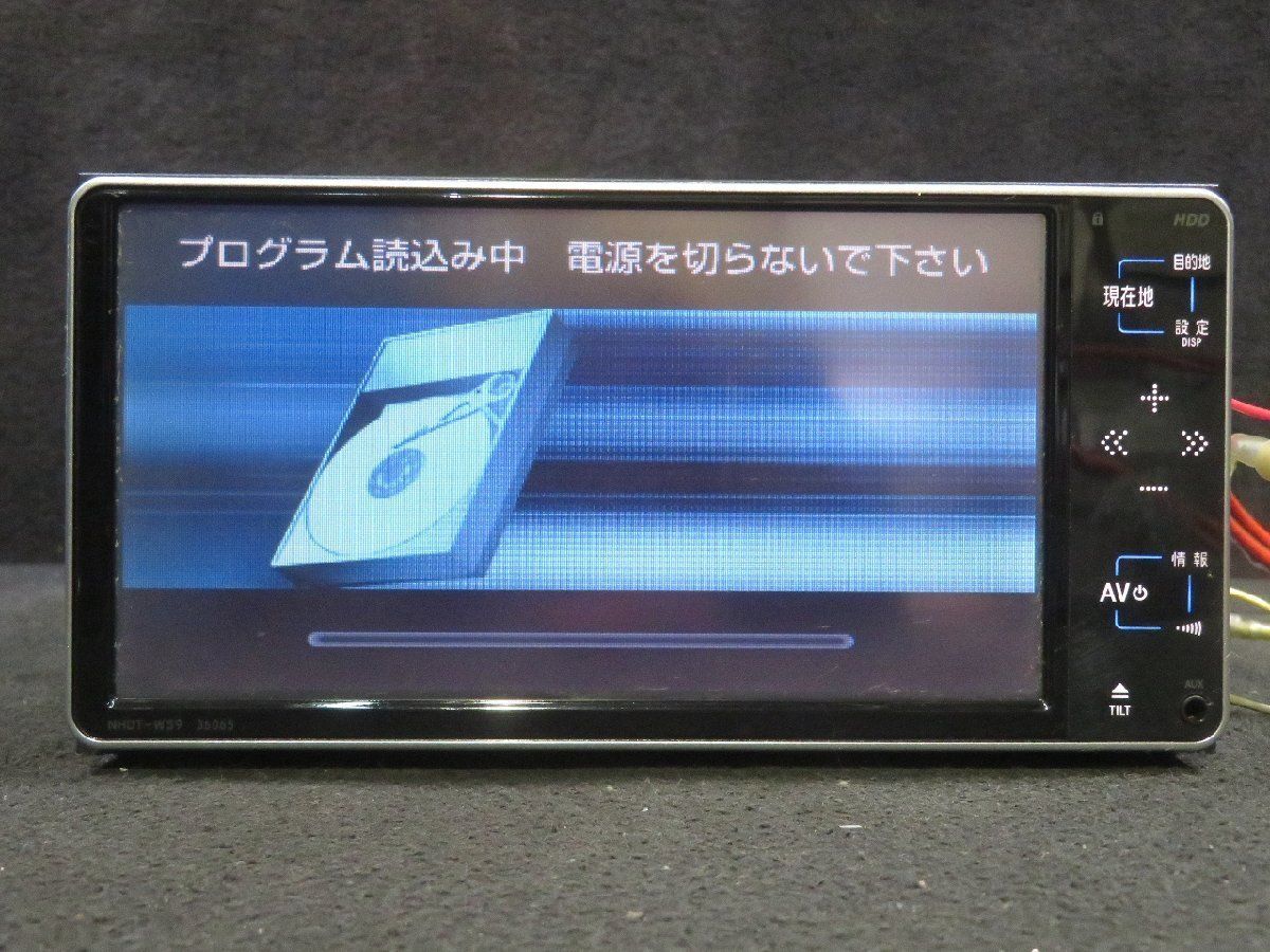 トヨタ 純正 [NHDT-W59/08545-00S40] HDDナビ CD DVD ワンセグ ◇取外 NGJ10 iQ◇ /No