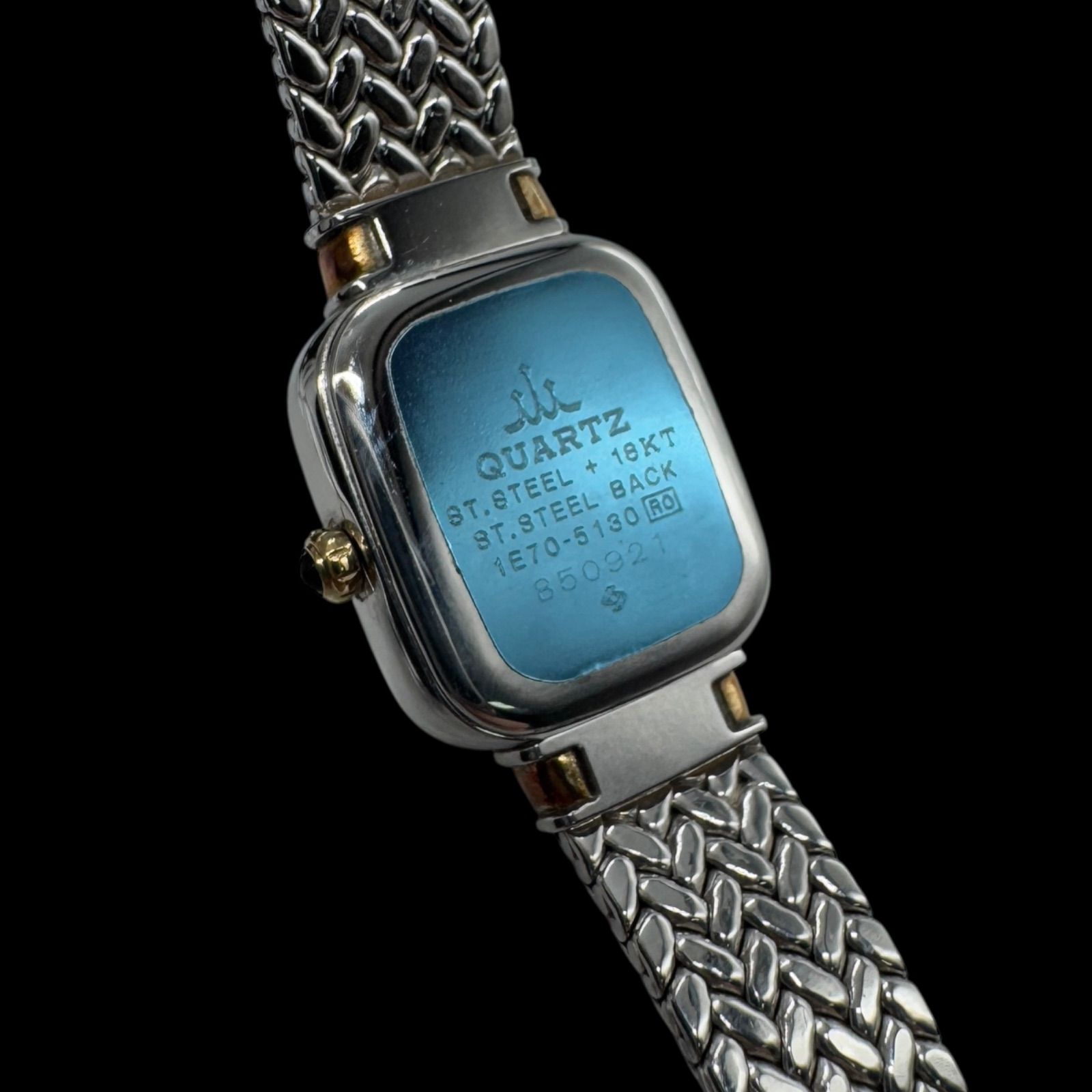 新品電池稼働 美品 SEIKO CREDOR セイコー クレドール 18KT SS ダイヤ