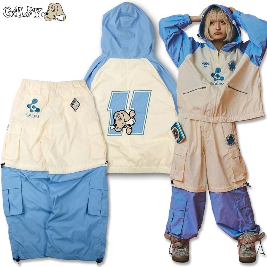 ガルフィー GALFY わんわんFCウィンドブレイカー わんわんFCヒザ