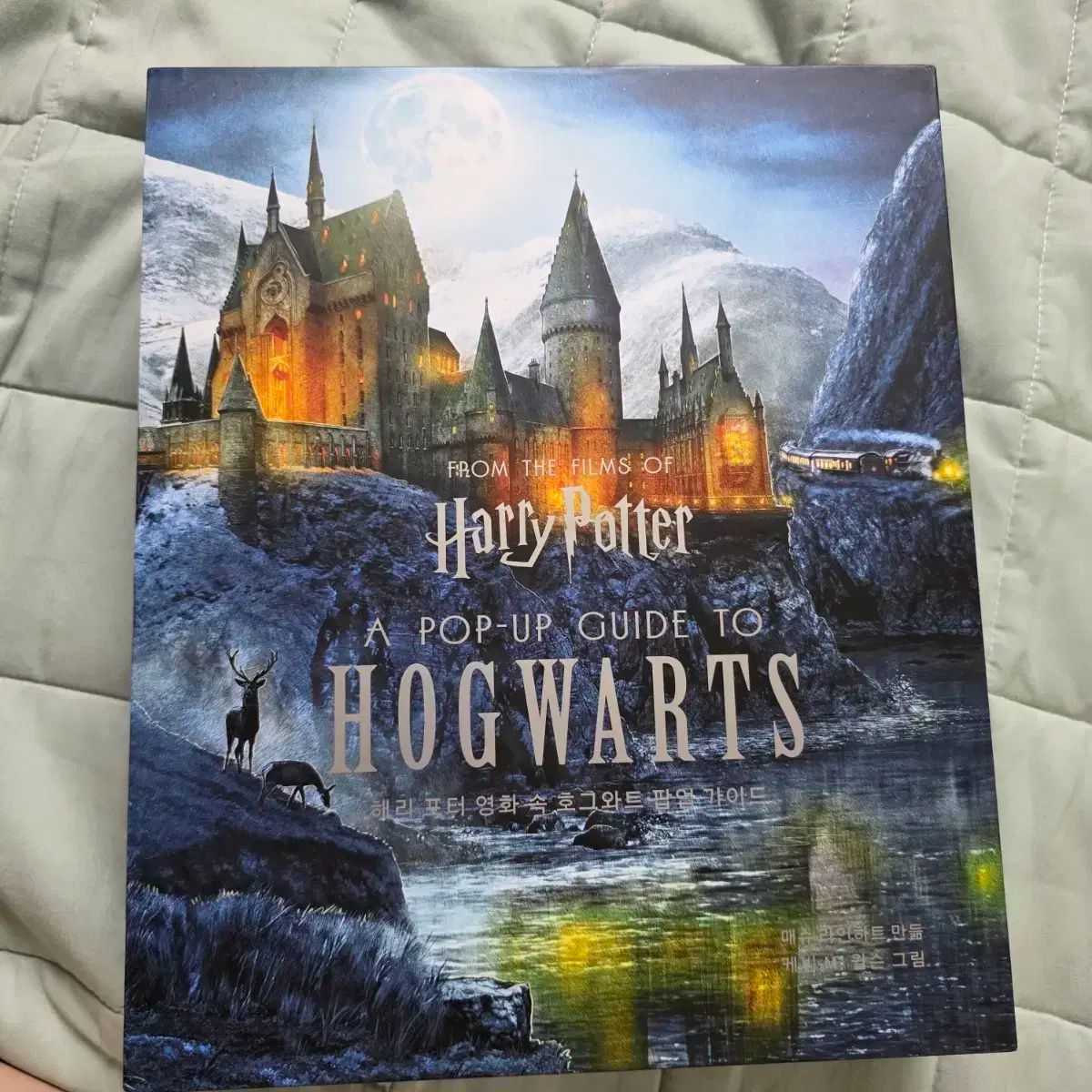 ハリー・ポッター ポップ・アップ・ガイド　本 ハリー・ポッター ポップアップブック（ホグワーツ ガイド)ハングル版