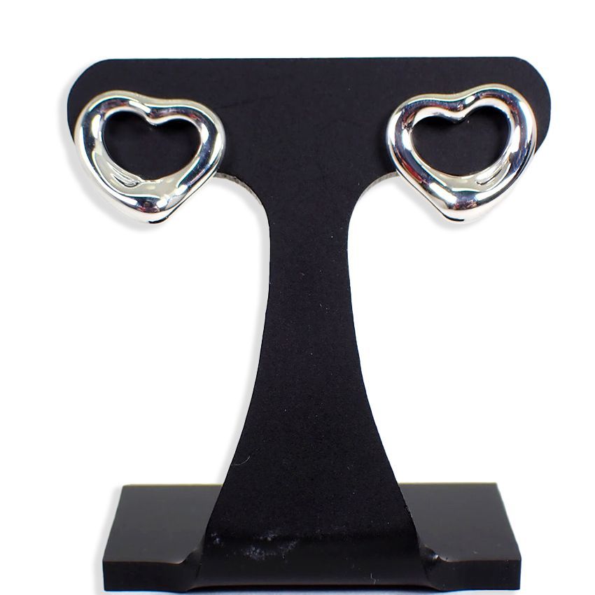 ティファニー 925 オープンハート ピアス[g334-89］ - メルカリ