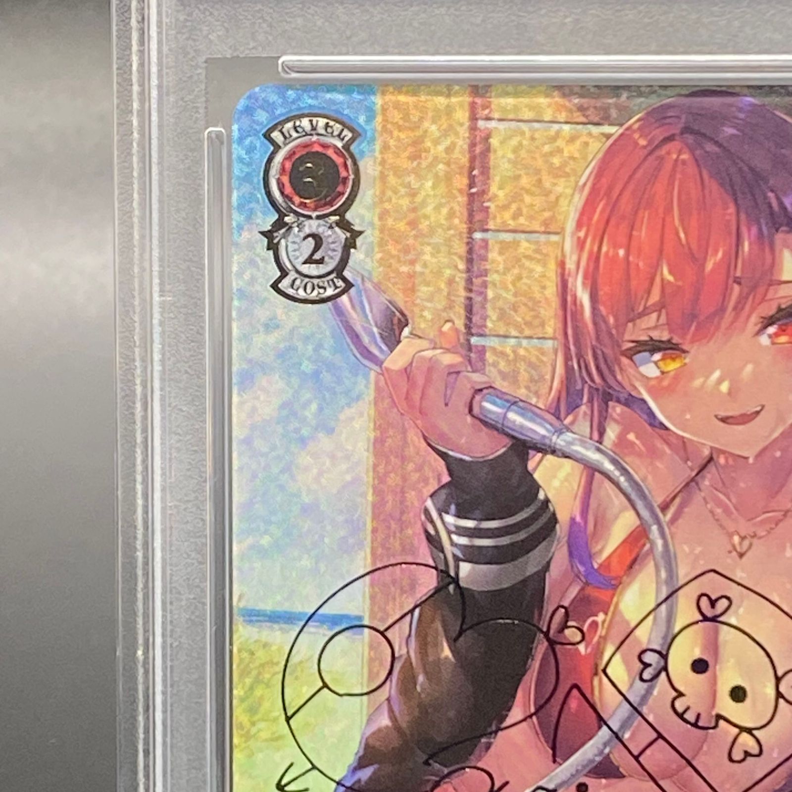 ヴァイスシュヴァルツ 海で遊んだ後は… 宝鐘マリン SSP サイン PSA10