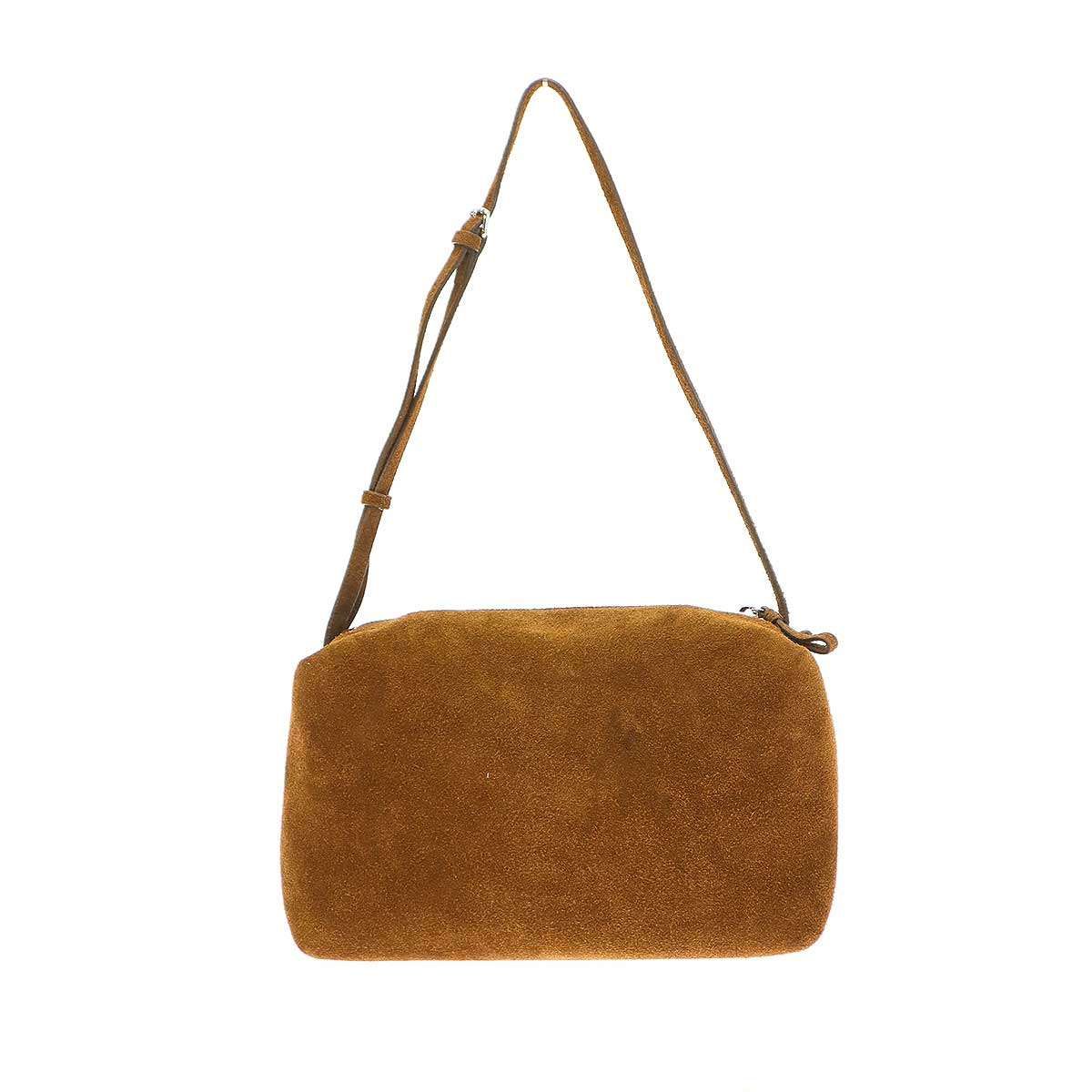 【LOW CLASSIC】関税/送料込み SUEDE CARAMEL BOX BAG LOW CLASSIC ロウ クラシック CARAMEL BOX BAG スウェード