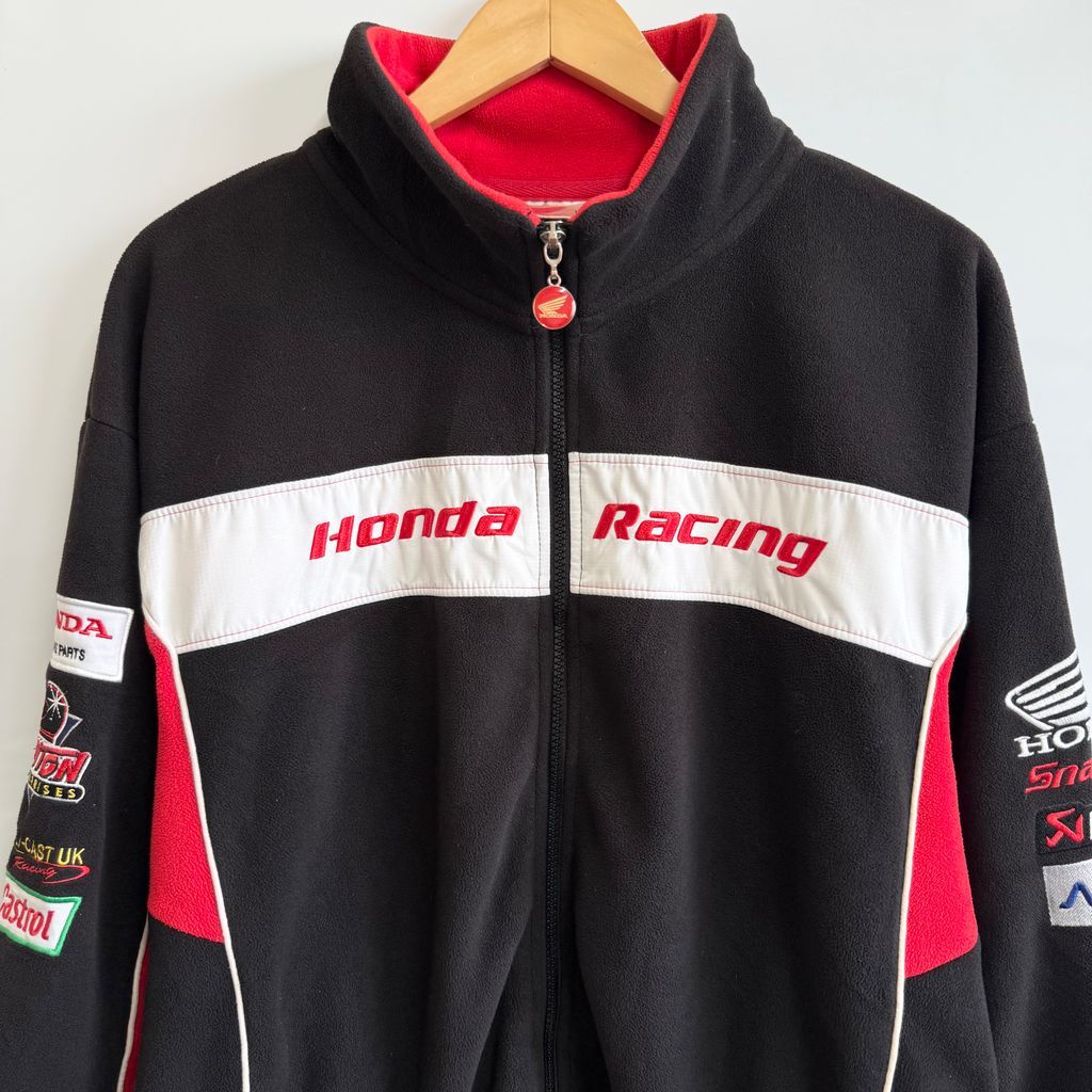 Honda Racingジャケット XLサイズ 赤/黒/白 Honda Racing Jacket 赤⁄黒⁄白