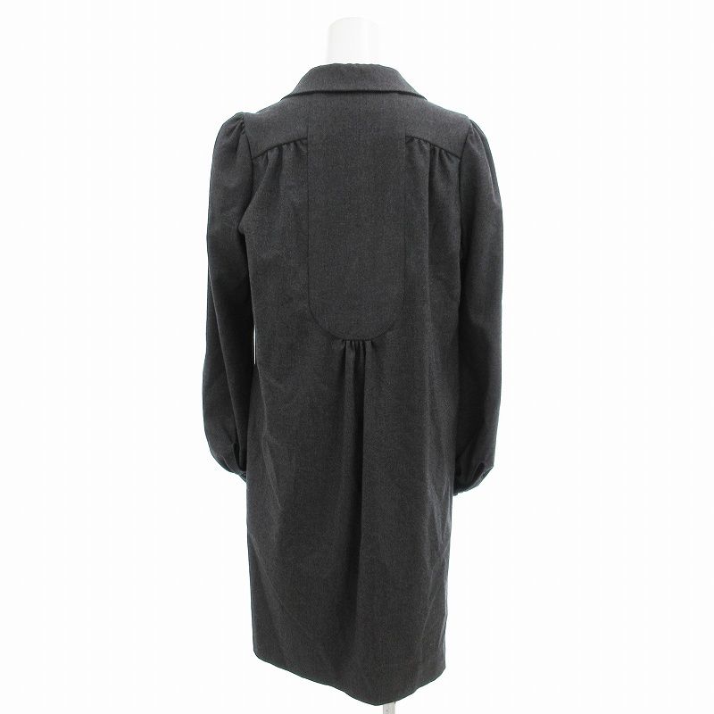 アドーア ADORE 美品 ワンピース キーネック ロング 長袖 36 アドーア ADORE 美品 ワンピース キーネック ロング 長袖 36