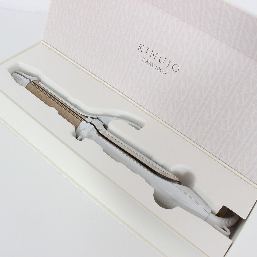 KINUJO 2WAY IRON 2W01 ストレート＆カールアイロン26mm 絹女 キヌージョ 本体
