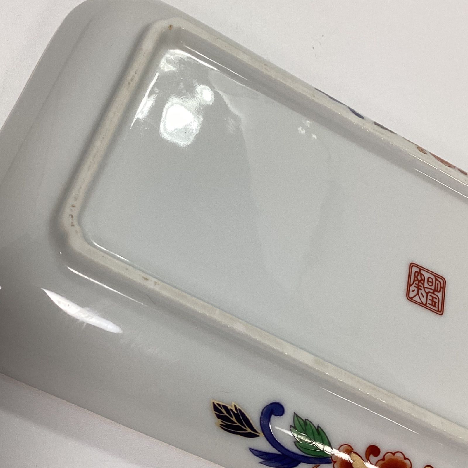 古伊万里 有田焼 明宝窯 金彩角長皿 4枚 …e.s - メルカリ