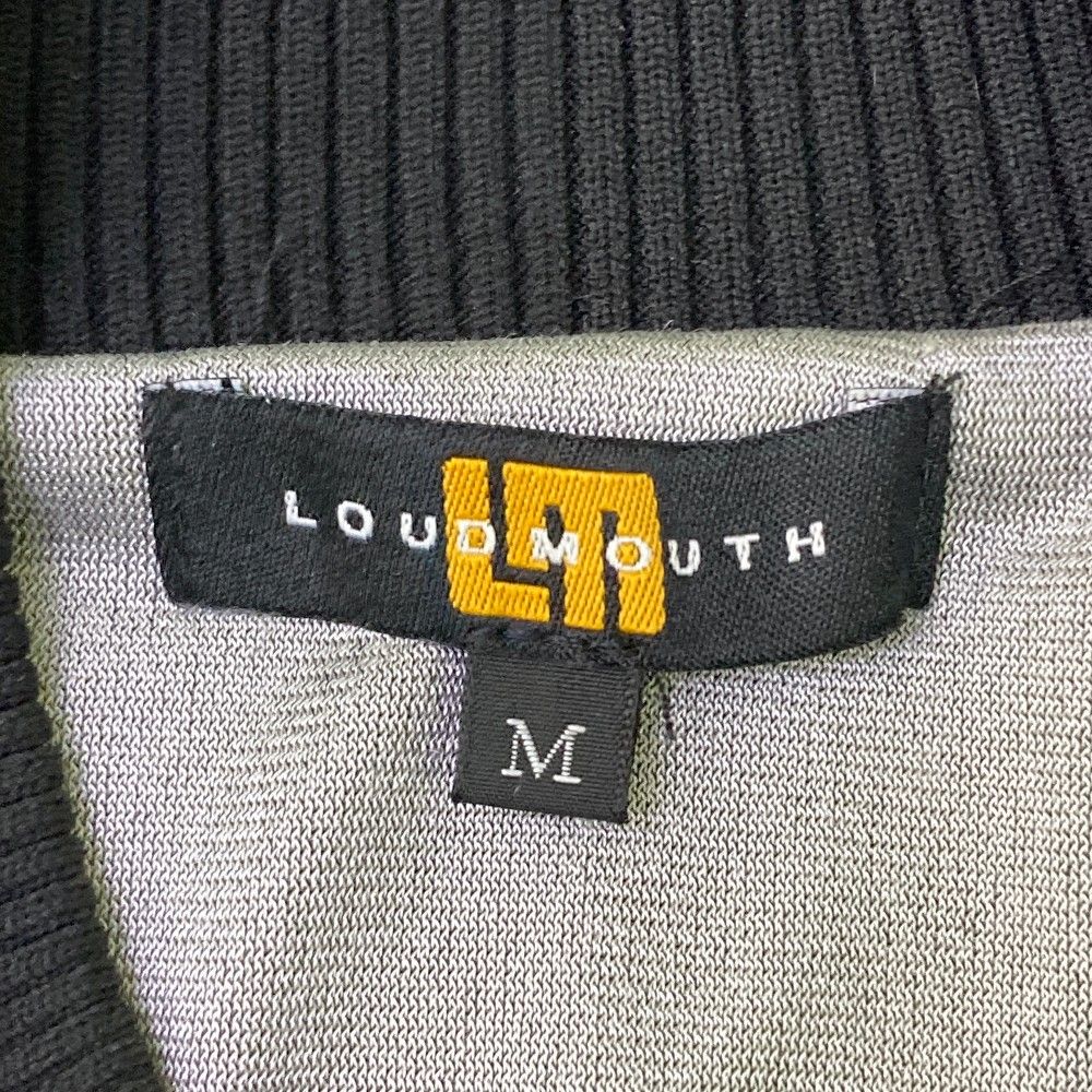 サイズ：M LOUD MOUTH ラウドマウス 蓄熱 ニットジャケット 千鳥