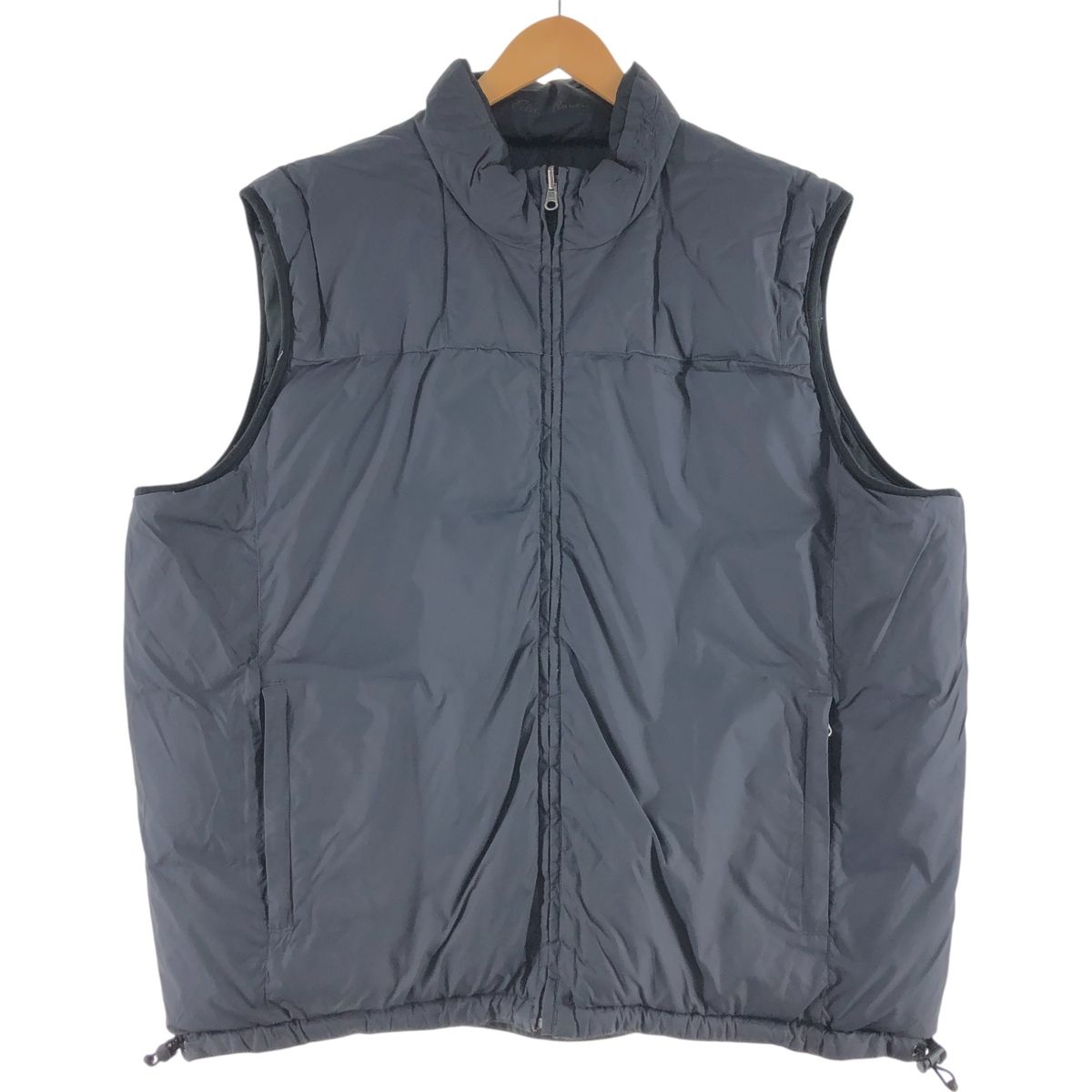 古着 エディーバウアー Eddie Bauer リバーシブル グースダウンベスト 