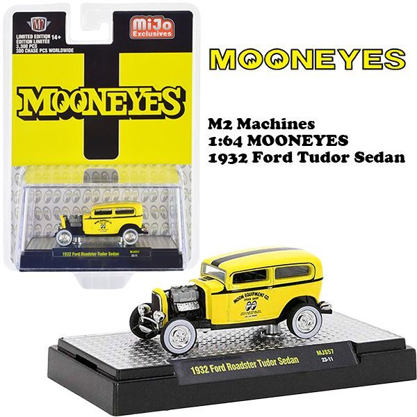 M2 MACHINES 1:64 MOONEYES 1932 Ford Tudor Sedan 【ムーン