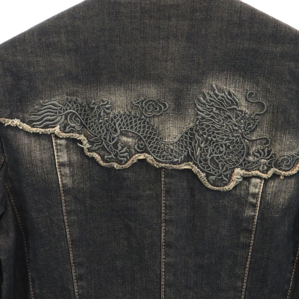 VIVIENNE TAM ヴィヴィアンタム ドラゴン刺繍デニムジャケット ヴィヴィアンタム デニムジャケット ドラゴン刺繍 ヴィヴィアンタム