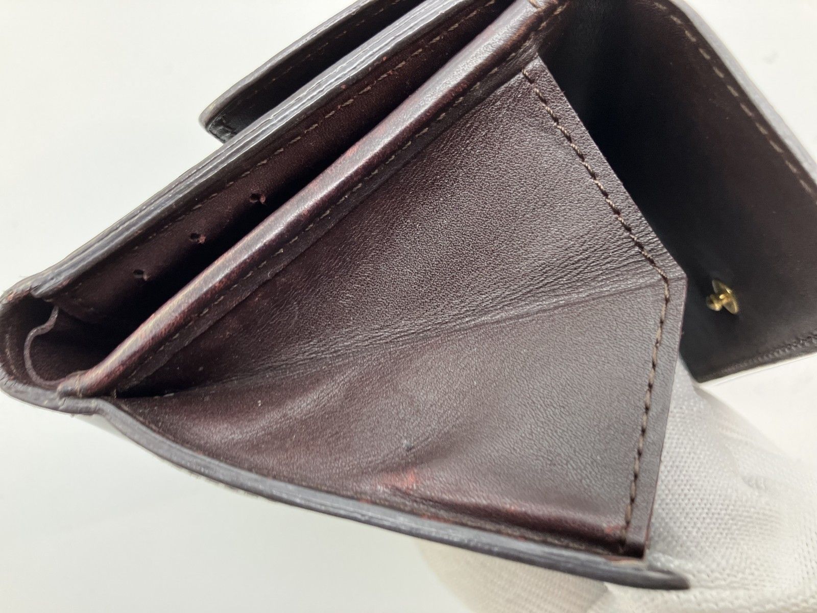 ルイヴィトン ヴェルニ Wホック コンパクト2つ折り財布 11×10cm