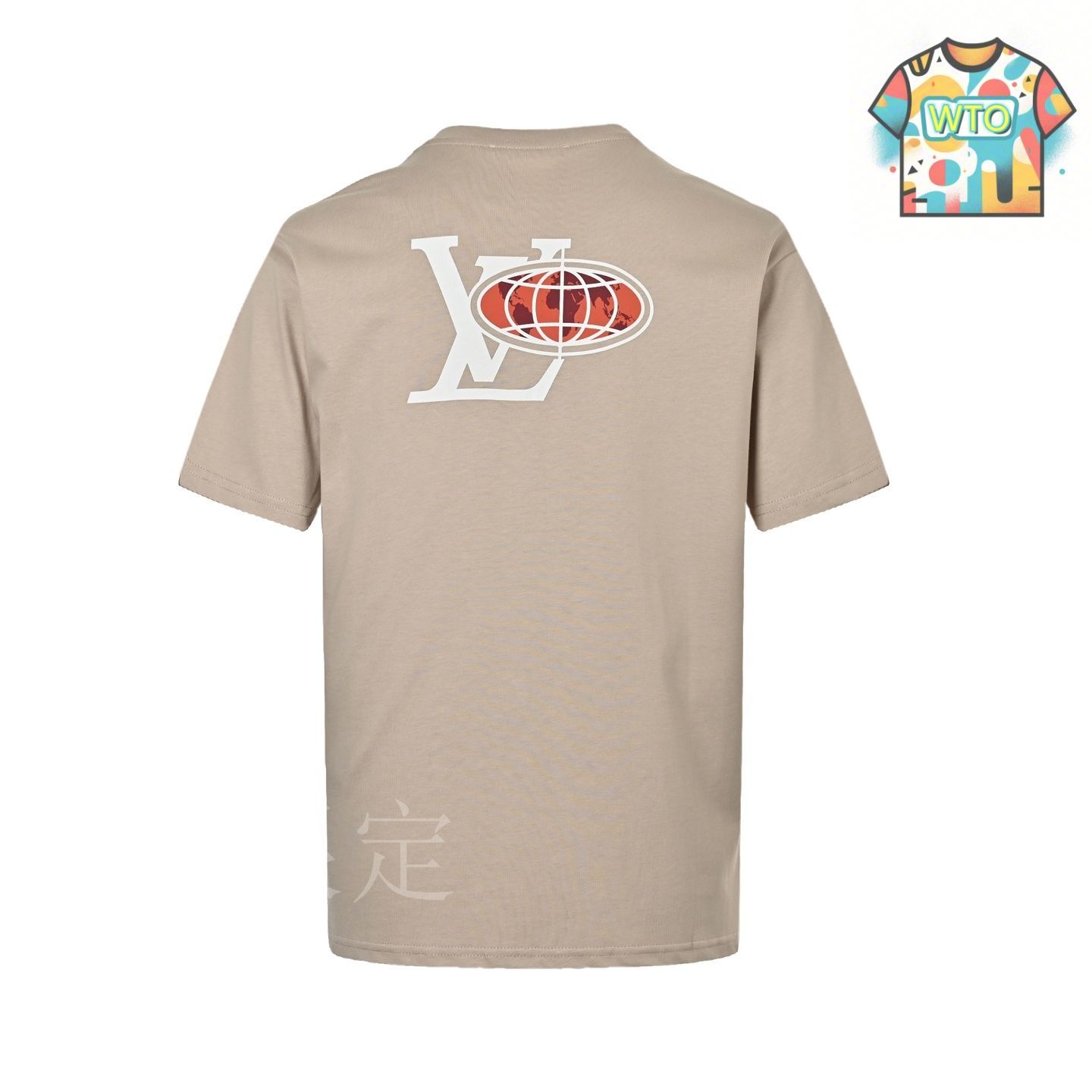今日特価】Louis Vuitton 25ss 世界地図ホットドリル T シャツ