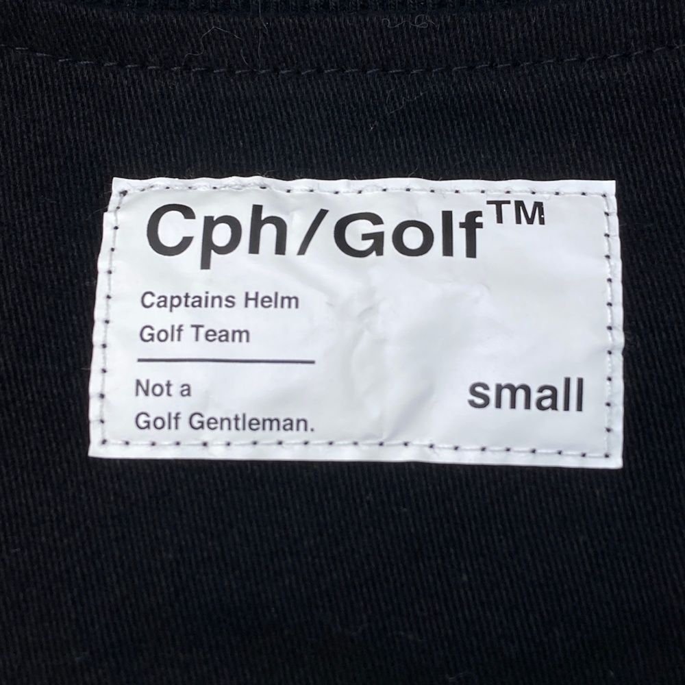 サイズ：small CAPTAINS HELM GOLF　キャプテンズ ヘルム ゴルフ  裏メッシュ ナイロン 長袖ブルゾン  ブラック系 [240101486862] ゴルフウェア メンズ ストスト サイズ：small CAPTAINS HELM GOLF キャプテンズ ヘルム ゴルフ