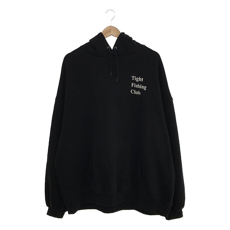 TIGHTBOOTH PRODUCTION / タイトブースプロダクション | × CHAOSFISHINGCLUB フロントロゴ スウェット フーディ / プルオーバーパーカー | XL | メンズ