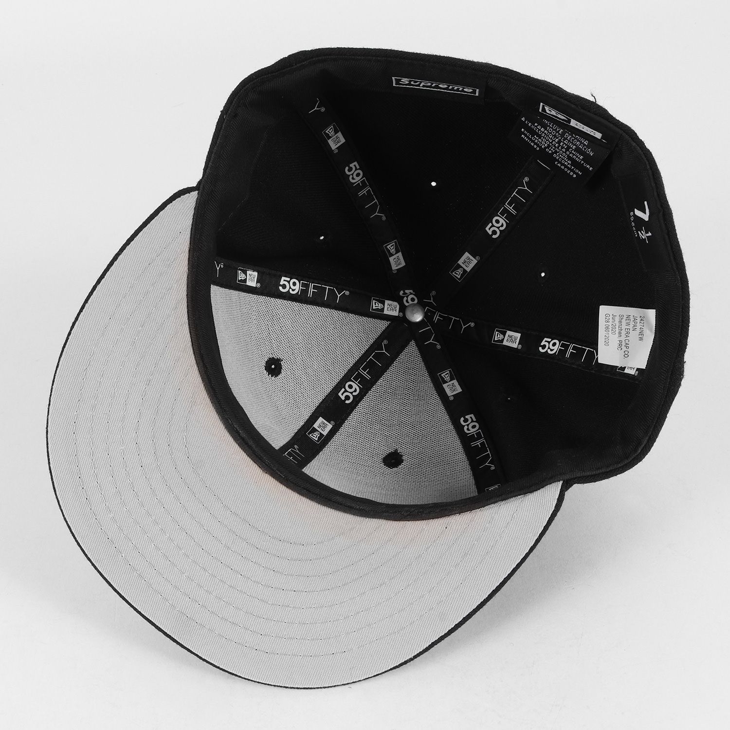 Supreme シュプリーム キャップ サイズ:7 1/2(59.6cm) 20AW NEW ERA