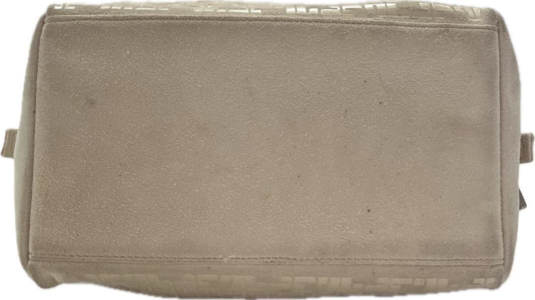 【希少】LOEWE ハンドバッグ アナグラム リピート ベージュ スウェード 希少】LOEWE ロエベ ハンドバッグ アナグラム リピート 手提げ
