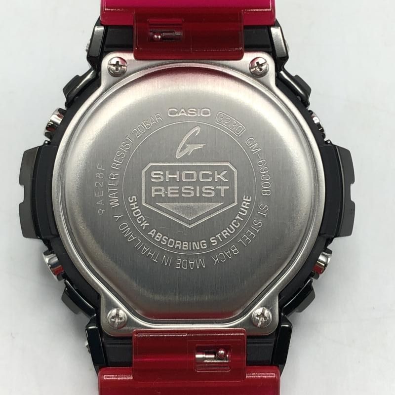 G-SHOCK 腕時計 レッド ステンレス G-SHOCK 赤色のおすすめモデルをご