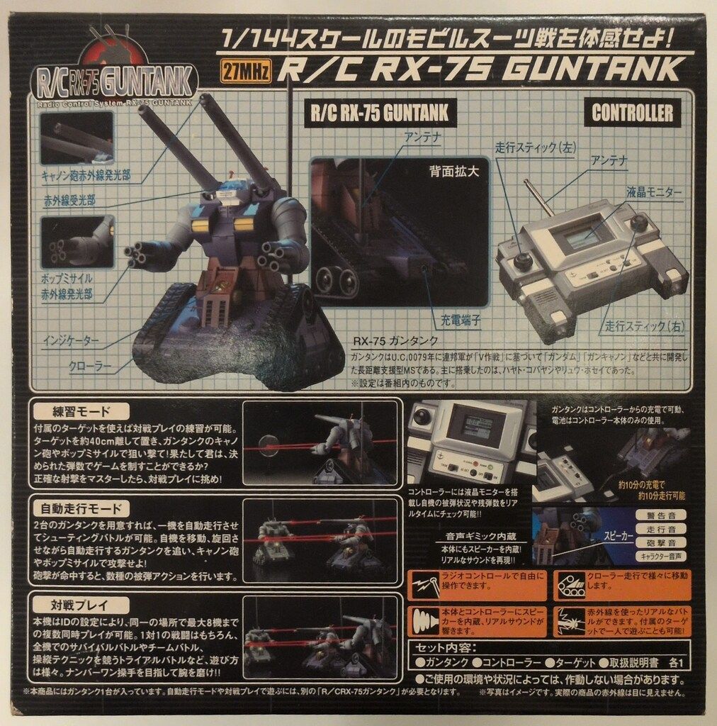 バンダイ RCテックロイド 機動戦士ガンダム ガンタンク フォレスト
