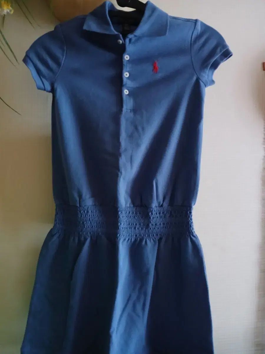 POLO コットン キッズ ワンピース ／ 新品