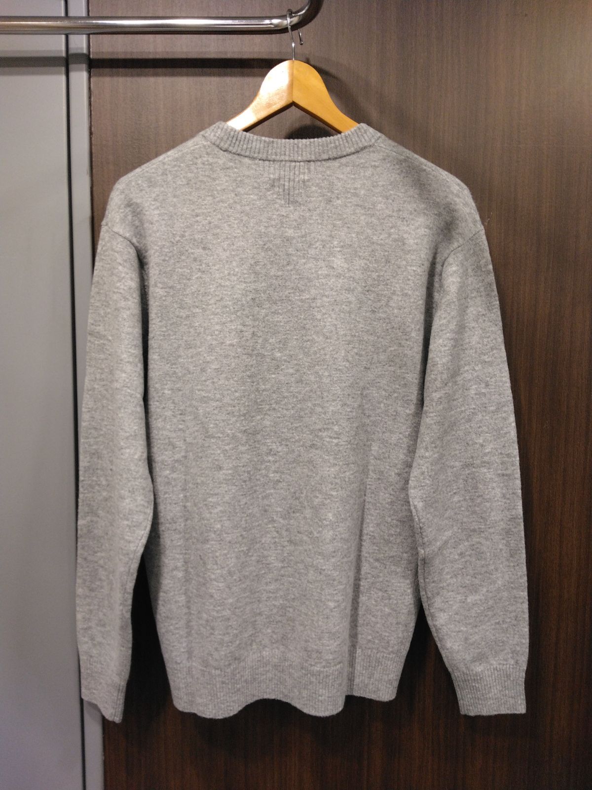 最終セール ♥ ニューバランス newbalance 天竺編×ロゴニードルパンチ 長袖 クルーネック ニット セーター 012-5270006 ゴルフウェア 秋冬モデル 新橋店 今年も大人気！