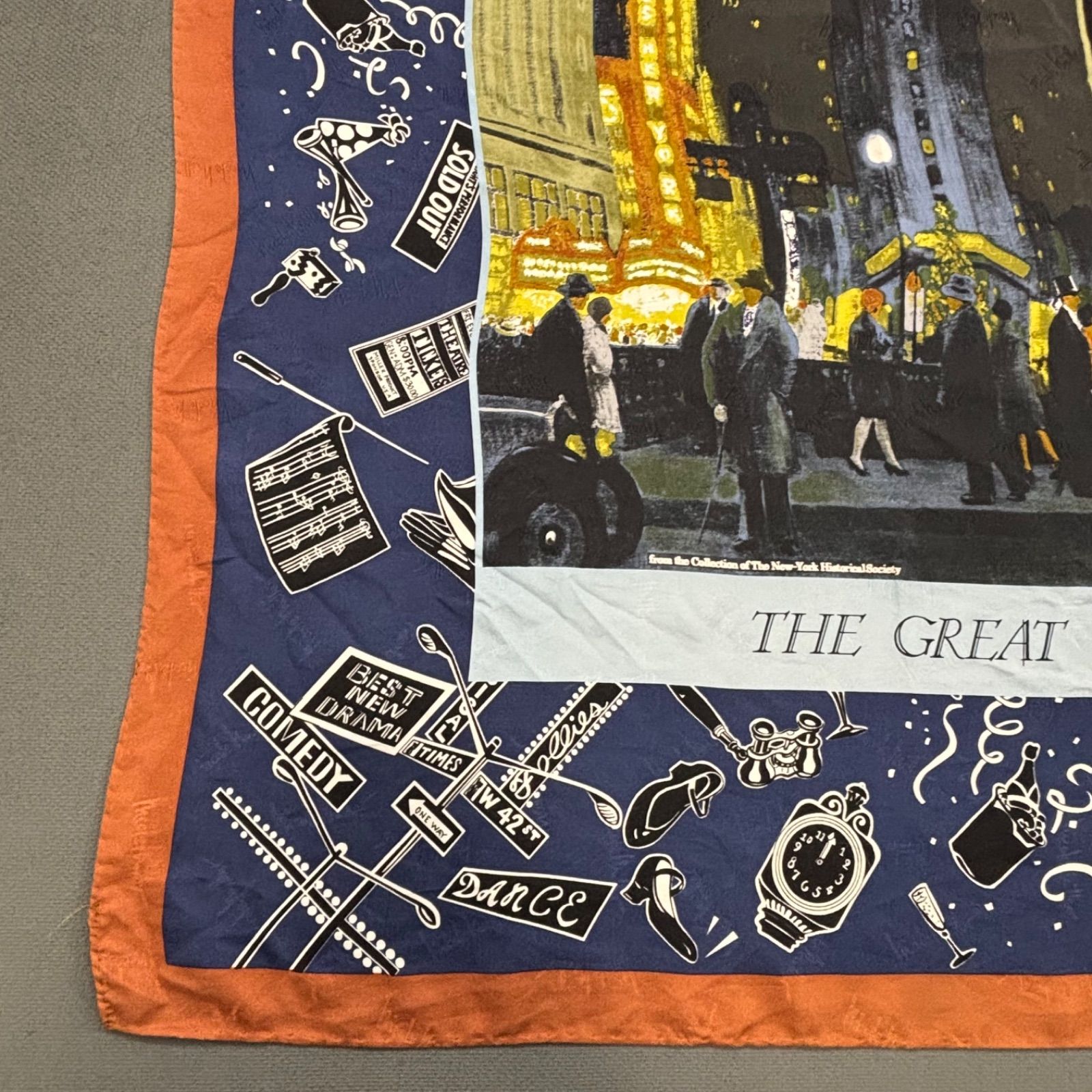 スカーフ シルク