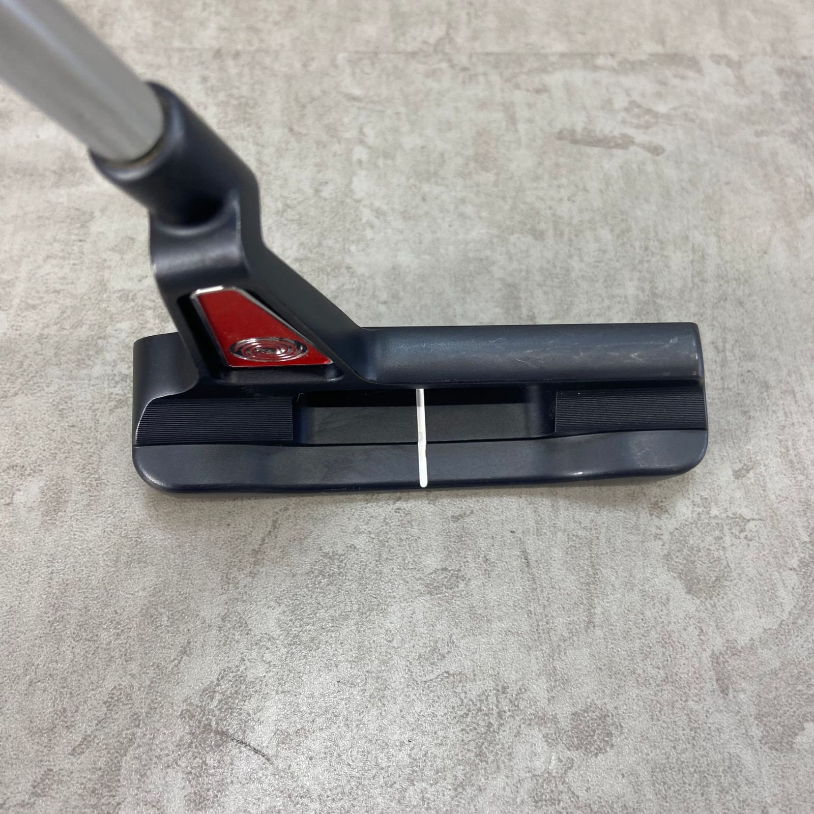 オデッセイ　トライビーム　1　メンズゴルフパター　カーボン　右利き用　PT　ピン型　ラケットホーゼル　ヘッドカバー　ODYSSEY　TRI-BEAM ODYSSEY（キャロウェイゴルフ） オデッセイ トライビーム #1 TRI