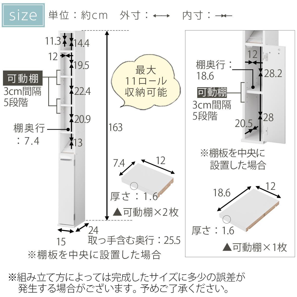 数量 トイレットペーパー